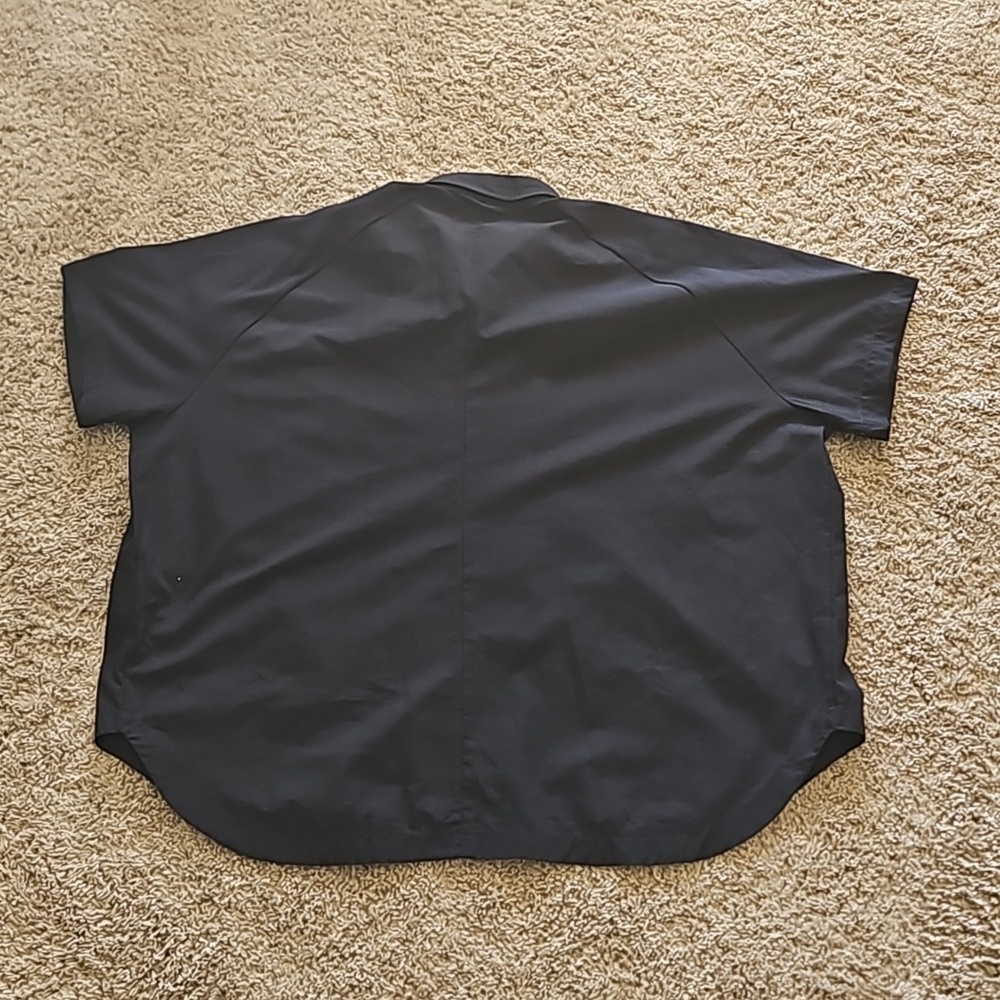 Beaumont Organic, black button up, collared shirt, size L - Picture 7 of 7